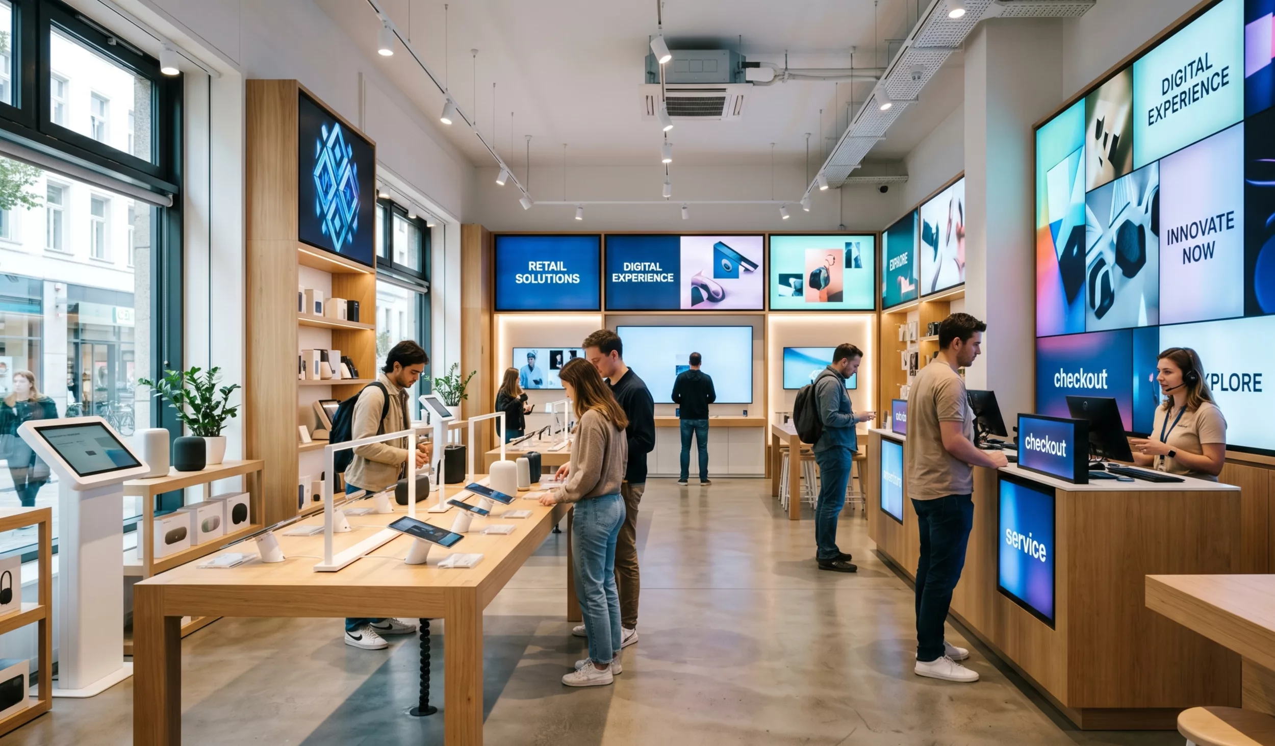 Beispielbild moderner Store